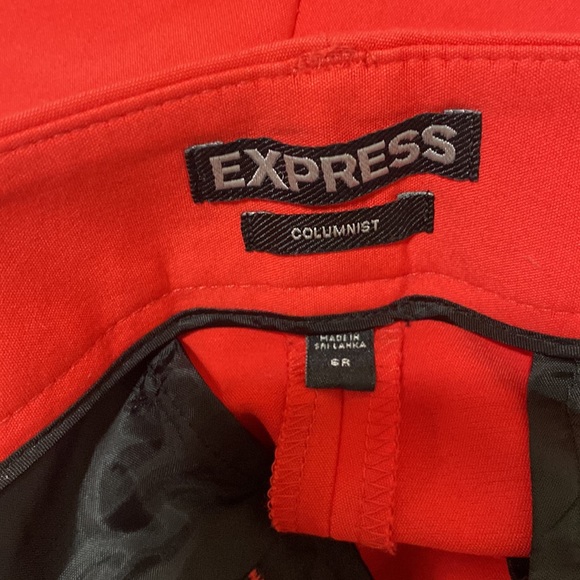 Red Express columnist pants - Picture 2 of 3